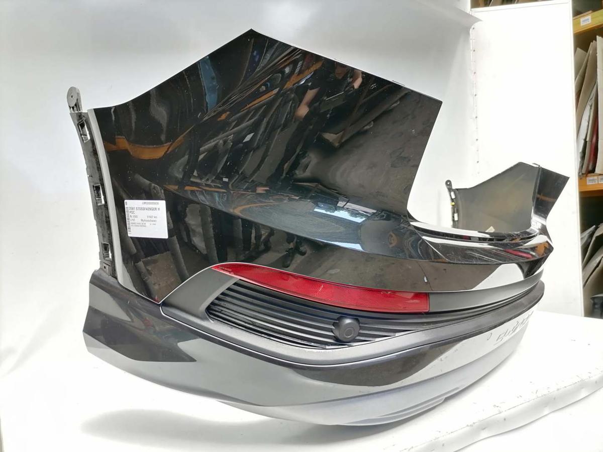 Audi Q4 eTron original Stoßstange Stossfänger hinten LY9T Mythosschwarz Bj.2022